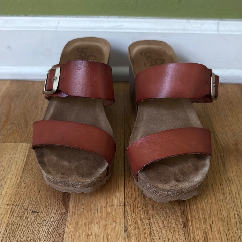 Elegant Tan Leather Sandals
